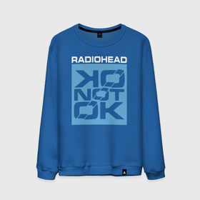Мужской свитшот хлопок с принтом OK Computer OKNOTOK   Radiohead , 100% хлопок |  | ok computer | ok computer oknotok | oknotok | radio head | radiohead | thom yorke | одержимый чем то | радио хед | радиохед | радиохэд | рок | рок группа | том йорк | томас эдвард йорк | фанат