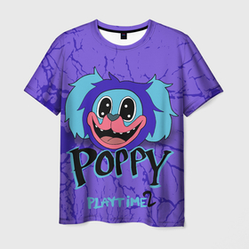 Мужская футболка 3D с принтом ПиДжей ПоппиПлэйтаймPoppyPlaytime в Петрозаводске, 100% полиэфир | прямой крой, круглый вырез горловины, длина до линии бедер | monster | pj | playtime | poppy | pug a pillar | монстр | мопс | пиджей