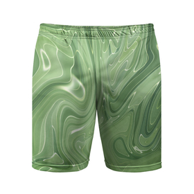 Мужские шорты спортивные с принтом Зеленый жидкий камуфляж в Белгороде,  |  | green | вода | воин | зеленый | камуфляж | краска | маскировка | милитари | пятна | пятно | разведчик | разводы | солдат | текстура | униформа