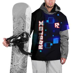 Накидка на куртку 3D с принтом ROBLOX неоновые кубики в Кировске, 100% полиэстер |  | Тематика изображения на принте: roblox | игра | компьютерная игра | логотип | неон | неоновый | онлайн | онлайн игра | роблакс | роблокс