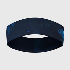 Повязка на голову 3D с принтом Звездные облака в Кировске,  |  | Тематика изображения на принте: вечер | галактика | звездные | звезды | небо | ночное | ночь | облака | планета