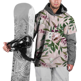 Накидка на куртку 3D с принтом Цветы Букет Из Протей в Кировске, 100% полиэстер |  | flowers | природа | растение | флора | цветы
