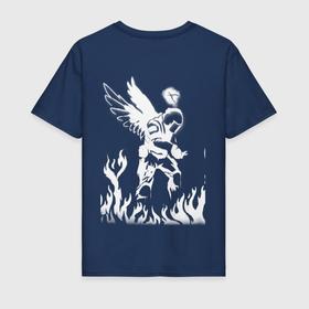 Мужская футболка хлопок с принтом CS:GO   Graffiti defuse Angel , 100% хлопок | прямой крой, круглый вырез горловины, длина до линии бедер, слегка спущенное плечо. | 