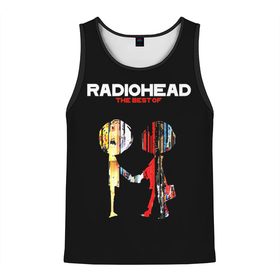 Мужская майка 3D с принтом Radiohead The BEST , 100% полиэстер | круглая горловина, приталенный силуэт, длина до линии бедра. Пройма и горловина окантованы тонкой бейкой | Тематика изображения на принте: radio head | radiohead | thom yorke | одержимый чем то | радио хед | радиохед | радиохэд | рок | рок группа | том йорк | томас эдвард йорк | фанат