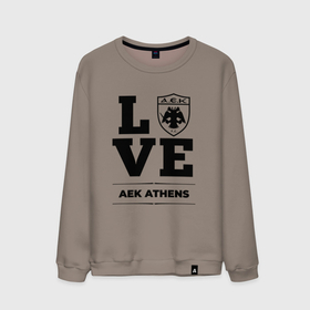 Мужской свитшот хлопок с принтом AEK Athens Love Классика в Петрозаводске, 100% хлопок |  | aek | aek athens | athens | club | football | logo | love | аек | клуб | лого | мяч | символ | спорт | футбол | футболист | футболисты | футбольный