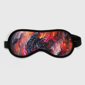 Маска для сна 3D с принтом Уроборос в огне в Новосибирске, внешний слой — 100% полиэфир, внутренний слой — 100% хлопок, между ними — поролон |  | bright | dark | dragon | fbstraction | fire | абстракция | броский | дракон | мрачный | огонь | рисунок | темный | фееричный | яркий