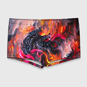Мужские купальные плавки 3D с принтом Уроборос в огне , Полиэстер 85%, Спандекс 15% |  | Тематика изображения на принте: bright | dark | dragon | fbstraction | fire | абстракция | броский | дракон | мрачный | огонь | рисунок | темный | фееричный | яркий
