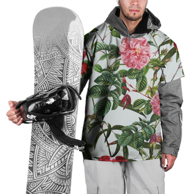 Накидка на куртку 3D с принтом Цветы Красные Розы в Кировске, 100% полиэстер |  | flowers | природа | растение | розы | флора | цветы
