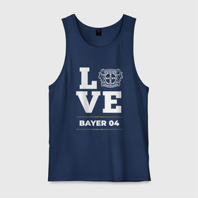 Мужская майка хлопок с принтом Bayer 04 Love Classic в Белгороде, 100% хлопок |  | bayer | bayer 04 | club | football | leverkusen | logo | love | баер | клуб | леверкузен | лого | мяч | символ | спорт | футбол | футболист | футболисты | футбольный