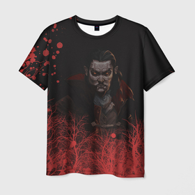 Мужская футболка 3D с принтом Vampire Survivors art в Белгороде, 100% полиэфир | прямой крой, круглый вырез горловины, длина до линии бедер | ame | games | vampire | vampire survivors | вампир | вампир выживание | вампир сурвайворс | игра | игры