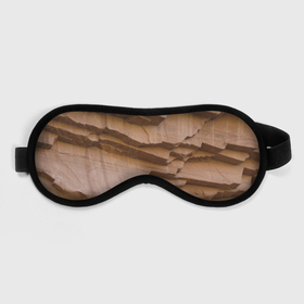 Маска для сна 3D с принтом Рельефные скалы   Relief rocks в Кировске, внешний слой — 100% полиэфир, внутренний слой — 100% хлопок, между ними — поролон |  | mountains | rock | stone | texture | горы | камень | скала | текстура