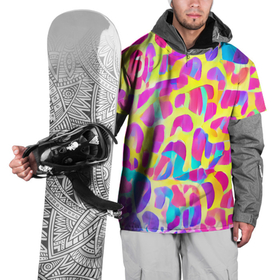 Накидка на куртку 3D с принтом Красочные пятна в Екатеринбурге, 100% полиэстер |  | bright | colors | expression | funny | multicoloured | pattern | positive | spots | summer | веселый | выразительный | добрый | забавный | красивый | красочный | летний | паттерн | позитивный | пятна | радостный | разноцветный