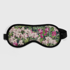 Маска для сна 3D с принтом Цветы Лилия Тигровая , внешний слой — 100% полиэфир, внутренний слой — 100% хлопок, между ними — поролон |  | flowers | букет | лилии | природа | растение | флора | цветы