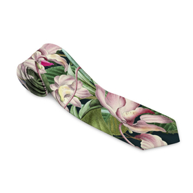 Галстук 3D с принтом Цветы Лилия Тигровая , 100% полиэстер | Длина 148 см; Плотность 150-180 г/м2 | flowers | букет | лилии | природа | растение | флора | цветы