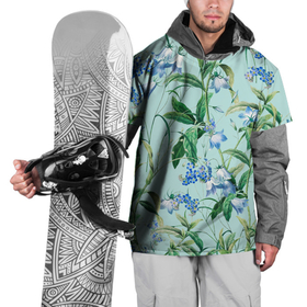 Накидка на куртку 3D с принтом Цветы Незабудки в Санкт-Петербурге, 100% полиэстер |  | Тематика изображения на принте: flowers | букет | незабудки | природа | растение | флора | цветы