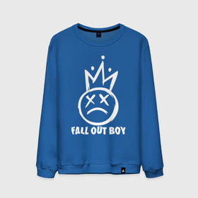 Мужской свитшот хлопок с принтом Fall Out Boy face logo в Санкт-Петербурге, 100% хлопок |  | Тематика изображения на принте: fall out boy | fob | logo | music | rock | лого | музыка | рок