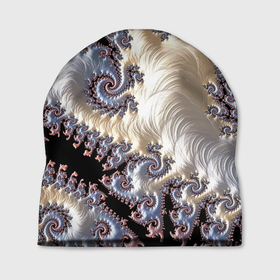 Шапка 3D с принтом Авангардный фрактальный паттерн   Avant garde fractal pattern в Белгороде, 100% полиэстер | универсальный размер, печать по всей поверхности изделия | abstraction | fashion | fractal | pattern | vanguard | абстракция | авангард | мода | узор | фрактал