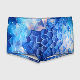 Мужские купальные плавки 3D с принтом Blue scales в Курске, Полиэстер 85%, Спандекс 15% |  | Тематика изображения на принте: abstraction | blue | bright | color | dark | абстракция | синий | темный | узоры | фигуры | чешуя