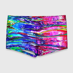 Мужские купальные плавки 3D с принтом Абстракция масляными красками , Полиэстер 85%, Спандекс 15% |  | абстракция | живопись | картина | клякса | краски | масло | масляная живопись | радуга | яркая