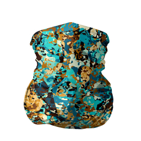 Бандана-труба 3D с принтом РАЗНОЦВЕТНАЯ ПАЛИТРА в Белгороде, 100% полиэстер, ткань с особыми свойствами — Activecool | плотность 150‒180 г/м2; хорошо тянется, но сохраняет форму | абстрактный | декоративный | зеленый | красочный | оптические иллюзии | синий | узор | цветной | яркий