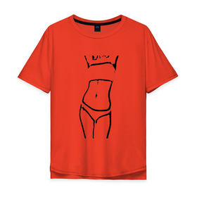 Мужская футболка хлопок Oversize с принтом Фитнес для девочек в Тюмени, 100% хлопок | свободный крой, круглый ворот, “спинка” длиннее передней части | бег | блондинки | девушки | девушки рулят | спорт | спортзал | фитнес | фитоняшки