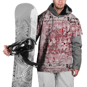 Накидка на куртку 3D с принтом ИЛЛЮЗИЯ ЦВЕТА в Белгороде, 100% полиэстер |  | абстракция | белый | графика | красный | оптический | черный