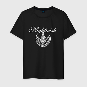Мужская футболка хлопок с принтом Nightwish Рок в Петрозаводске, 100% хлопок | прямой крой, круглый вырез горловины, длина до линии бедер, слегка спущенное плечо. | metal | nightwish | rock | tarja turunen | метал | музыка | найтвиш | рок | симфо метал | тарья турунен