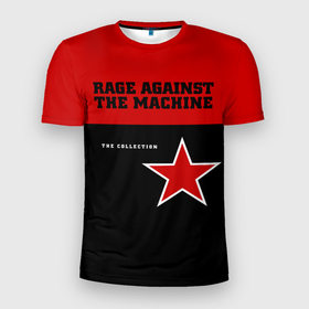 Мужская футболка 3D Slim с принтом The Collection   Rage Against the Machine в Екатеринбурге, 100% полиэстер с улучшенными характеристиками | приталенный силуэт, круглая горловина, широкие плечи, сужается к линии бедра | Тематика изображения на принте: rage | rage against the machine | ratm | zack de la rocha | группа | зак де ла роча | ратм | рейдж | рок