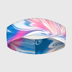 Повязка на голову 3D с принтом Абстрактный цветной паттерн  Волны Abstract Color Pattern  Waves в Новосибирске,  |  | abstraction | color | fashion | wave | абстракция | волна | мода | цвет