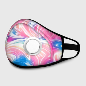 Маска из неопрена с принтом Абстрактный цветной паттерн   Волны  Abstract Color Pattern   Waves в городе Новоалтайск, неопрен 100% | Форма огибающая нос. Резинки для ушей с дополнительной резинкой на затылке. Клапан для выдоха для активного дыхания при занятиях спортом. Эластичный материал маски и окантовки для лучшего растяжения и прилегания маски.  | abstraction | color | fashion | wave | абстракция | волна | мода | цвет