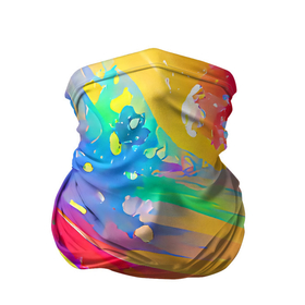 Бандана-труба 3D с принтом Радужный рисунок , 100% полиэстер, ткань с особыми свойствами — Activecool | плотность 150‒180 г/м2; хорошо тянется, но сохраняет форму | bright | colors | funny | multicoloured | positive | rainbow | summer | абстракция | веселый | забавный | краски | красочный | лето | насыщенный | позитив | радостный | радуга | разноцветный | сочный | фееричный | цвета | яркий