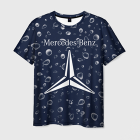 Мужская футболка 3D с принтом МЕРСЕДЕС   ЗВЕЗДА | Дождь в Белгороде, 100% полиэфир | прямой крой, круглый вырез горловины, длина до линии бедер | amg | auto | bens | benz | logo | merc | mercedes | mersedes | moto | star | vthctltc | авто | амг | бенц | дождя | звезда | капли | класс | лого | логотип | мерин | мерс | мерседес | мото | символ | символы | ьуксувуы