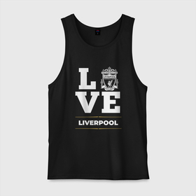 Мужская майка хлопок с принтом Liverpool Love Classic , 100% хлопок |  | club | football | liverpool | logo | love | клуб | ливерпуль | лого | мяч | символ | спорт | футбол | футболист | футболисты | футбольный