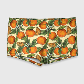 Мужские купальные плавки 3D с принтом Узор Апельсиновое настроение , Полиэстер 85%, Спандекс 15% |  | drawn | fruit | frukt | frukti | frukty | hand | handdrawn | orange | pattern | summer | tropical | апельсиновый сок | апельсины | вручную | лето | паттерн | рисунок от руки | фруктовый узор | целые апельсины