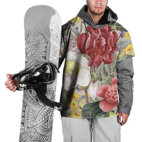 Накидка на куртку 3D с принтом Цветы Красочный Садовый Букет в Тюмени, 100% полиэстер |  | Тематика изображения на принте: flowers | букет | природа | растение | флора | цветы