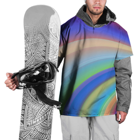 Накидка на куртку 3D с принтом Все цвета радуги в Тюмени, 100% полиэстер |  | желтый | зеленый | красный | радуга | салатовый | синий | фиолетовый | цвета