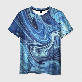 Мужская футболка 3D с принтом Абстрактный авангардный паттерн   Abstract avant garde pattern в Санкт-Петербурге, 100% полиэфир | прямой крой, круглый вырез горловины, длина до линии бедер | abstraction | fashion | pattern | vanguard | абстракция | авангард | мода | паттерн