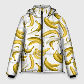 Мужская зимняя куртка 3D с принтом Кругом бананы в Екатеринбурге, верх — 100% полиэстер; подкладка — 100% полиэстер; утеплитель — 100% полиэстер | длина ниже бедра, свободный силуэт Оверсайз. Есть воротник-стойка, отстегивающийся капюшон и ветрозащитная планка. 

Боковые карманы с листочкой на кнопках и внутренний карман на молнии. | африка | банан | бананы | курорт | лето | отдых | пляж | прикол | фрукты | экзотика