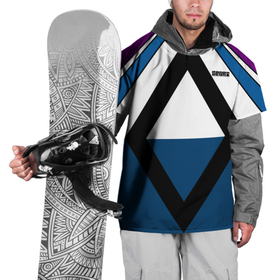 Накидка на куртку 3D с принтом Геометрический молодежный узор с надписью Спорт в Новосибирске, 100% полиэстер |  | abstraction | sports | геометрические фигуры | молодежный | современный | спорт