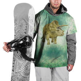Накидка на куртку 3D с принтом Динозавр  Dino в Тюмени, 100% полиэстер |  | Тематика изображения на принте: dino | dinosaur | дино | динозавр | динозаврик