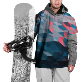 Накидка на куртку 3D с принтом Абстрактный геометрический паттерн   Abstract geometric pattern в Тюмени, 100% полиэстер |  | abstraction | fashion | geometry | pattern | абстракция | геометрия | мода | паттерн