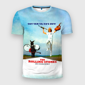 Мужская футболка 3D Slim с принтом Get Yer Ya Yas Out   The Rolling Stones в Курске, 100% полиэстер с улучшенными характеристиками | приталенный силуэт, круглая горловина, широкие плечи, сужается к линии бедра | the rolling stones | бродяги | вольные странники | катящиеся камни | кит ричардс | мик джаггер | рок группа | рок н ролл | ролинг стоун | роллинг стоунс | рон вуд | стоунз | чарли уоттс