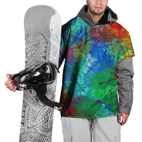 Накидка на куртку 3D с принтом Разноцветные кляксы в Курске, 100% полиэстер |  | Тематика изображения на принте: абстракция | желтый | зеленый | кляксы | краски | красный | разноцветные | синий | цвета