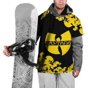 Накидка на куртку 3D с принтом Wu bats в Тюмени, 100% полиэстер |  | clan | gangsta rap | w | wu | wu tang | в | ву | ву танг | гангста рэп | клан