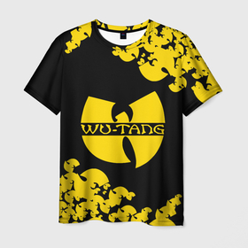 Мужская футболка 3D с принтом Wu bats в Екатеринбурге, 100% полиэфир | прямой крой, круглый вырез горловины, длина до линии бедер | clan | gangsta rap | w | wu | wu tang | в | ву | ву танг | гангста рэп | клан