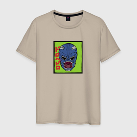 Мужская футболка хлопок с принтом Ной арт в Петрозаводске, 100% хлопок | прямой крой, круглый вырез горловины, длина до линии бедер, слегка спущенное плечо. | anime | dorohedoro | noi | аниме | анимэ | дорохэдоро | ной