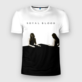 Мужская футболка 3D Slim с принтом How Did We Get So Dark   Royal Blood в Курске, 100% полиэстер с улучшенными характеристиками | приталенный силуэт, круглая горловина, широкие плечи, сужается к линии бедра | royal blood | бен тетчер | гаражный рок | группа | королевская кровь | майк керр | рок | рок группа | роял блад | рояль блуд