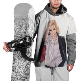 Накидка на куртку 3D с принтом Мандзиро Сано art в Кировске, 100% полиэстер |  | anime | manjirou sano | tokyo revengers | аниме | анимэ | мандзиро сано | токийские мстители