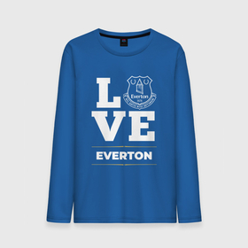 Мужской лонгслив хлопок с принтом Everton Love Classic , 100% хлопок |  | club | everton | football | logo | love | клуб | лого | мяч | символ | спорт | футбол | футболист | футболисты | футбольный | эвертон