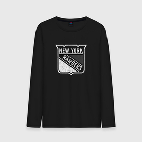 Мужской лонгслив хлопок с принтом New York Rangers Серый , 100% хлопок |  | hockey | new york | new york rangers | nhl | rangers | usa | нхл | нью йорк | нью йорк рейнджерс | рейнджерс | серый | спорт | сша | хоккей | шайба